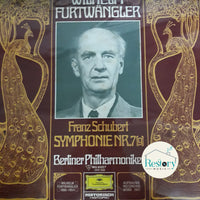 แผ่นเสียง WILHELM FURTWANGLER - Franz Schubert SYMPHONIE NR.7 Vinyl VG+