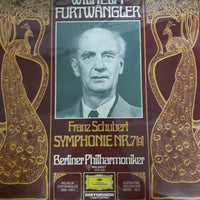 แผ่นเสียง WILHELM FURTWANGLER - Franz Schubert SYMPHONIE NR.7 Vinyl VG+