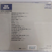 ซีดี DEAN MARTIN - SUPER SELECTION CD VG+