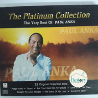 ซีดี PAUL ANKA - The Platinum Collection CD VG+