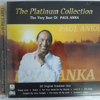 ซีดี PAUL ANKA - The Platinum Collection CD VG+