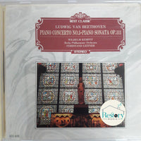 ซีดี Various - BEETHOVEN PIANO CONCERTO NO.5 PIANO SONATA OP.111 CD VG+