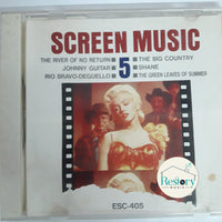 ซีดี SCREEN MUSIC 5 CD VG+