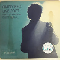 ซีดี SIMPLY RED - LIVE 2007 CD VG+ 2CDs