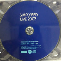 ซีดี SIMPLY RED - LIVE 2007 CD VG+ 2CDs