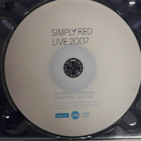 ซีดี SIMPLY RED - LIVE 2007 CD VG+ 2CDs