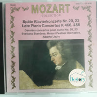 ซีดี MOZART COLLECTION - Nr. 20,23 Late Piano Concertos K 466,488 CD VG+