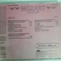 ซีดี MOZART COLLECTION - Nr. 20,23 Late Piano Concertos K 466,488 CD VG+