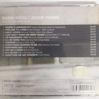 ซีดี KARIN KROG / JACOB YOUNG WHERE FLAMINGOS FLY CD VG+