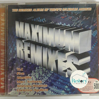 ซีดี MAXIMUM REMIXES - THE REMIXED ALBUM OF TOOAY'S MAXIMUM ARTISTS CD VG+