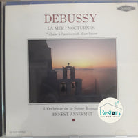 ซีดี ERNEST ANSERMET - DEBUSSY LA MER/NOCTURNES CD VG+