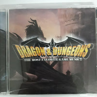 ซีดี DRAGON & DUNGEONS - THE MOST FAVORITE GAME MUSIC!! CD VG+