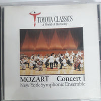 ซีดี New York Symphonic Ensemble - MOZART Concert I CD VG+