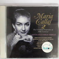 ซีดี MARIA CALLAS - L'AMOUR EST UN OISEAU REBELLE CD VG+