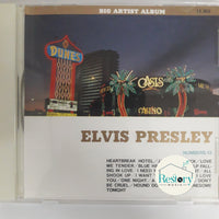 ซีดี ELVIS PRESLEY - HEARTBREAK HOTEL - BIG ARTIST ALBUM CD VG+