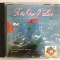 ซีดี Various - TO THE ONE I LOVE VOL.1 CD VG+