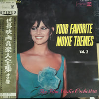 แผ่นเสียง The Film Studio Orchestra - YOUR FAVORITE MOVIE THEMES VOL.2 Vinyl VG+ 2LPs