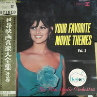 แผ่นเสียง The Film Studio Orchestra - YOUR FAVORITE MOVIE THEMES VOL.2 Vinyl VG+ 2LPs