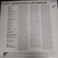 แผ่นเสียง HERBERT VON KARAJAN - Berliner Philharmoniker - OUVERTUREN und INTERMEZZI Vinyl VG+