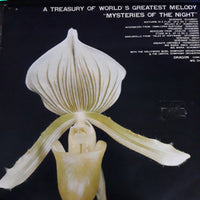 แผ่นเสียง A TREASURE OF WORLD' S GREATEST MELODY "MYSTERIES OF THE NIGHT" Vinyl VG+ แผ่นสีแดง