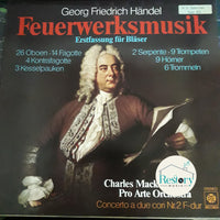 แผ่นเสียง Georg Friedrich Handel - Feuerwerksmusik Erstfassung Fur Blaser Vinyl VG+
