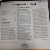 แผ่นเสียง Georg Friedrich Handel - Feuerwerksmusik Erstfassung Fur Blaser Vinyl VG+