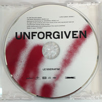 ซีดี Le Sserafim - Unforgiven CD VG+