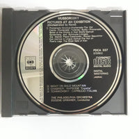 ซีดี Modest Mussorgsky, The Philadelphia Orchestra, Eugene Ormandy - Pictures At An Exhibition Orchestration by Ravel / Night On Bald Mountain & Others CD VG+