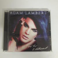 ซีดี Adam Lambert - For Your Entertainment CD VG+