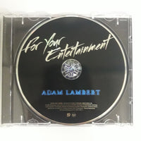 ซีดี Adam Lambert - For Your Entertainment CD VG+