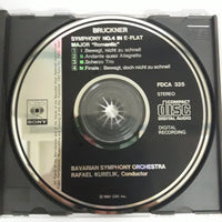 ซีดี Anton Bruckner : Rafael Kubelik, Symphonie-Orchester Des Bayerischen Rundfunks - Symphony No.4 "Romantic" CD VG+