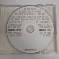 ซีดี Jennifer Lopez - Rebirth CD VG+