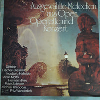 แผ่นเสียง Various - Ausgewählte Melodien Aus Oper Operette Und Konzert Vinyl VG+ 3LPs