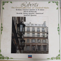แผ่นเสียง Various - The Great Collection Of Classical Music - Clarinet Quintet In B Minor - String Quartet American Vinyl VG+