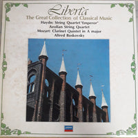 แผ่นเสียง Various - The Great Collection Of Classical Music - String Quartet Emperor - Clarinet Quintet In A Major Vinyl VG+