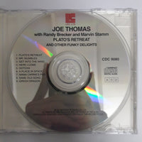 ซีดี Joe Thomas With Randy Brecker, Eddie Daniels, Marvin Stamm - Plato's Retreat And Other Funky Delights CD NM or M-