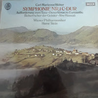 แผ่นเสียง Carl Maria Von Weber - Symphonie Nr.1C Dur Vinyl VG+