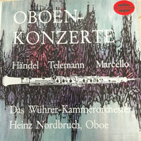 แผ่นเสียง Various - Heinz Nordbruch Oboe - Das Wührer Kammerorchester - Leitung Friedrich Wührer Vinyl VG+