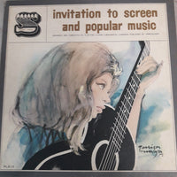 แผ่นเสียง Various - Invitation To Screen - And Popular Music Vinyl VG+