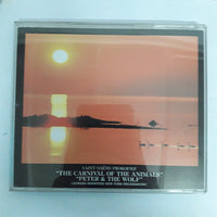 ซีดี LEONARD BERNSTEIN, Peter & The Wolf, Saint-Saens / Prokofief - The Carnival of The Animals CD VG