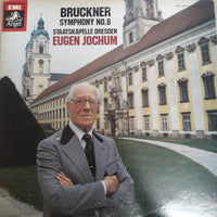 แผ่นเสียง Anton Bruckner, Staatskapelle Dresden, Eugen Jochum - Symphony No. 8 Vinyl VG+ 2LPs