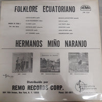 แผ่นเสียง Hermanos Miño Naranjo - Folklore Ecuatoriano Vinyl VG+