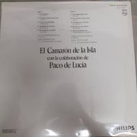 แผ่นเสียง El Camarón De La Isla Con La Colaboración De Paco De Lucía - Soy Caminante Vinyl VG+