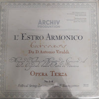 แผ่นเสียง Antonio Vivaldi, Festival Strings Lucerne, Rudolf Baumgartner - L'Estro Armonico: Concerti op. 3 Nr. 1-4 Vinyl VG+
