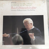 แผ่นเสียง Joseph Haydn : Karl Münchinger, Wiener Philharmoniker - Symphony 100 "Military" / Symphony No.96 "Miracle" Vinyl VG+