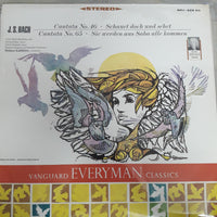 แผ่นเสียง Johann Sebastian Bach - Helmut Kahlhöfer - Cantata No. 46 - Schauet Doch Und Sehet / Cantata No. 65 - Sie Werden Aus Saba Alle Kommen Vinyl VG+