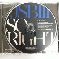 ซีดี J Soul Brothers - Soright CD VG+