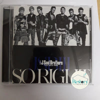 ซีดี J Soul Brothers - Soright CD VG+