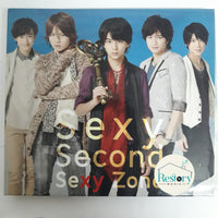 ซีดี SexyZone - Sexy Second CD VG+ 1CD 1DVD