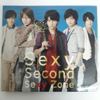 ซีดี SexyZone - Sexy Second CD VG+ 1CD 1DVD